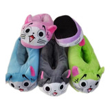 Pantuflas Con Gatos Chii Kawaii De Animales-disfraz