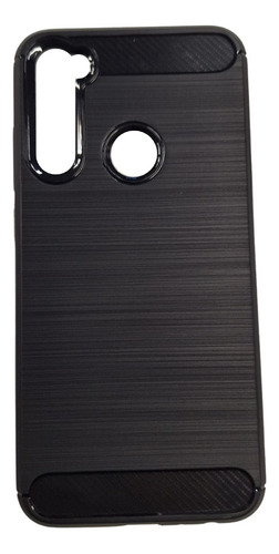 Funda Fibra Carbono Negra Para Xiaomi Redmi Note 8