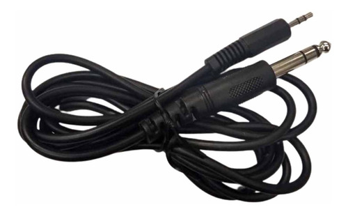 Cable Miniplug Stereo 3.5mm  A Plug Stereo 6.5 Mm  Blindado