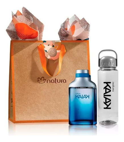 Kit Kaiak Clasico Masculino Edt 100ml Y Botella 1lts