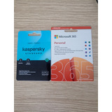 Tarjeta Microsoft 365 + Antivirus Kaspersky 