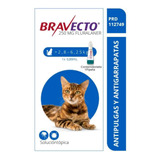 Bravecto Spot On Cat 250mg 2.8-6.2 Kg