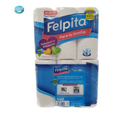 Papel Higienico Felpita Familia Blanco 6x30 Mts X 10 Packs