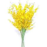 Galho Da Flor Chuva De Ouro Pingo Artificial Arranjo Enfeite