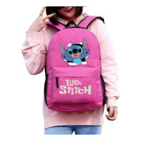 Mochila Bolsa Escolar Lilo Stitch Feminino Menina Infan Kids