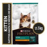 Alimento Gato Cachorro Purina Pro Plan Cat Kitten 3kg. Np
