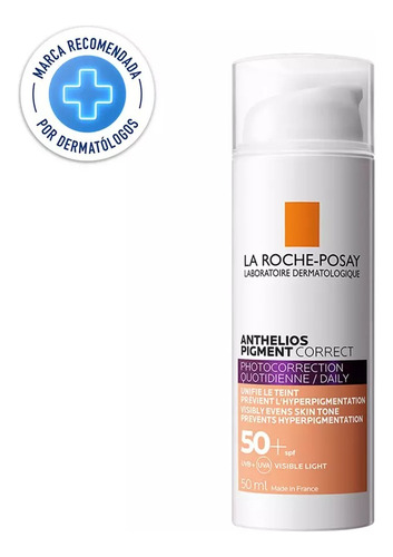 La Roche-posay Protector Solar Rostro Anthelios Pigment 