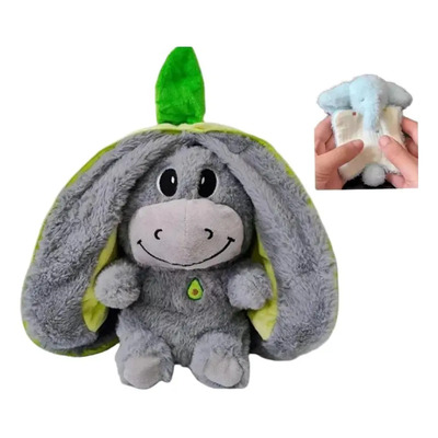 Peluche Ansieda Que Respira Juguetes Bebe Burro De Aguacate | Meses sin interés