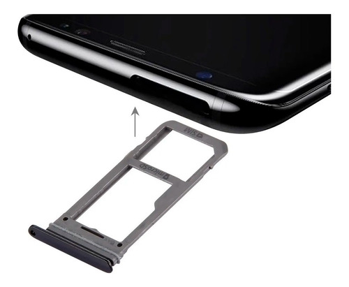 Bandeja Porta Sim Para Samsung Galaxy S8 Plus- Dcompras