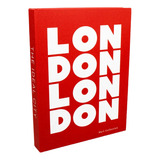 Livro Caixa Organizadora Book Fake London Decoração