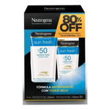 Kit Neutrogena 1 Sun Fresh Fps 50 200ml + 120ml Promopack