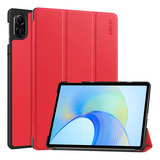 Funda De Cuero Rojo Para Tableta Honor Pad X9 Pro/x9 11.5