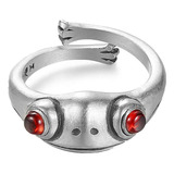 Anillos Rana Plata 925 Para Mujeres Y Hombres Parejas Anillo