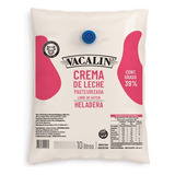 Crema De Leche Heladera Vacalín Sachet X 10 Lts Al 39% 