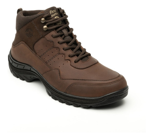 Bota De Montaña Flexi Para Hombre Estilo 66517 Marron