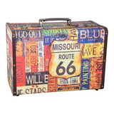 Maletin Barberia Vintage Route 66 Profesional