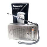 Radio Panasonic Rf-p50d Am/fm Color Gris Bateria