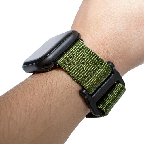 Pulseira Nylon Militar Pw Para Apple Watch 45mm Series 7