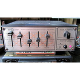 Equalizador E Amplificador Motoradio Eqs M01 Vintage Antigo