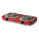 Fogareiro Elétrico Xfire 2 Bocas 2000 Watts 127v Vermelho