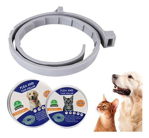 Collar Antipulgas Perros Garrapata Lavable Graduable Mascota