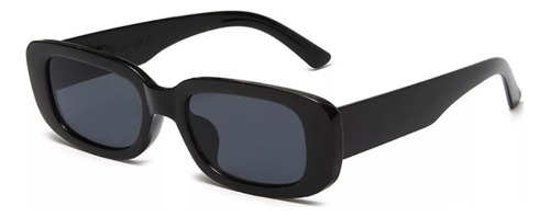 Gafas Lentes De Sol Negro Retro Mujer 