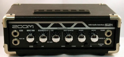 Zoom S2t Interface Valvular Usb 2x2 Placa Sonido Audio Unica