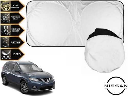 6cubresol Tapa Sol Parasol Con Ventosas Nissan X-trail 2016