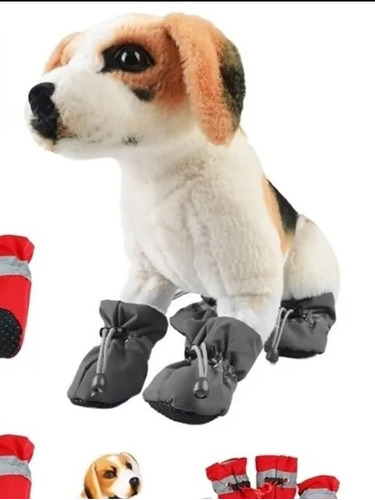 Botas Impermeable Mascotas Perro Gato Zapatos Selecciona 