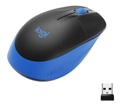 Mouse Sem Fio Ótico Receptor Nano M190 Logitech