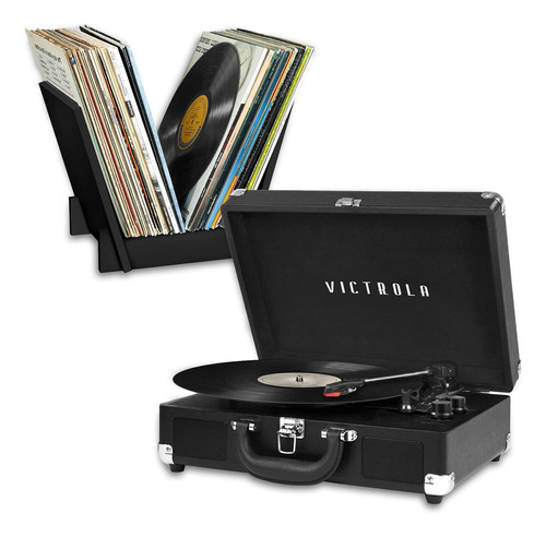 Victrola Journey+ - Tocadiscos De Maleta Bluetooth Con Sopor