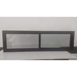 Vitro 2 Folhas Moveis 30x160 Preto  Enviamos P/ Todo Brasil