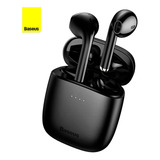 Auriculares In-ear Inalámbricos Baseus Encok W04 A00026200212z1 Negro