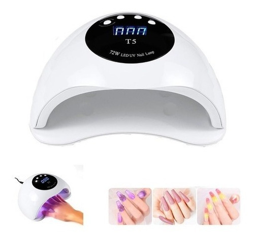 Lampara De Uñas Led/uv Secadora De Esmalte De Uñas Manicure 