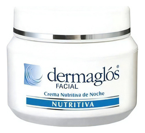 Crema Nutritiva De Noche Dermaglós Para Piel Normal De 50g