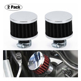 Ptnhz Universal 2 Pcs 12mm Auto Cone Mini Oil Air Intake Fil