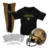 Uniforme Casco Jersey Disfraz Nfl New Orleans Saints Niños