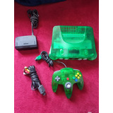 Nintendo 64 Jungle Green Verde Traslúcido 