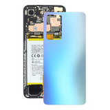 Tapa Trasera De Batería De Cristal Azul Para Oppo Reno7 Pro