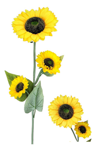 Vara Girasol Artificial Trae 3 Flores 9341