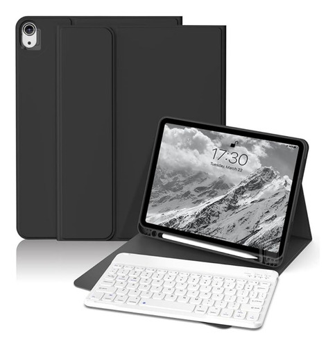 Funda Con Teclado Para iPad Décima Gen 10.9 Teclado Español