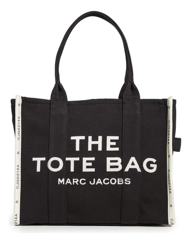 Marc Jacobs The Jacquard Bolso Tote Grande Para Mujer, Negro