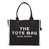 Marc Jacobs The Jacquard Bolso Tote Grande Para Mujer, Negro