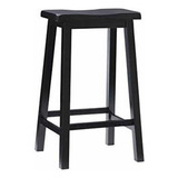 Powell Furniture Taburete De Bar Powell Negro Antiguo Con Ar