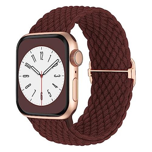 Malla Elastica Apple Iwatch Band 38/40/41mm - Vino Oscuro 