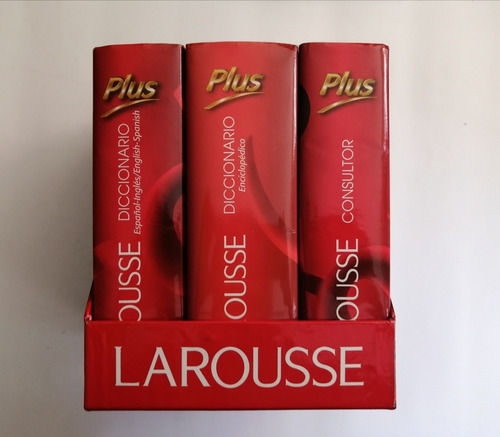 Larousse Plus 3 Diccionarios Enciclopedico,e,i Sinónimos Y A