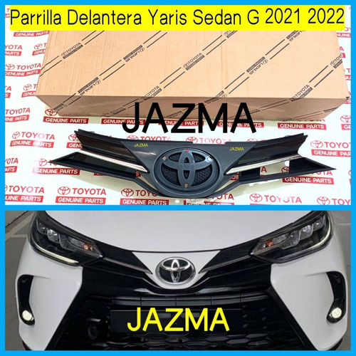 Parrilla Delantera Yaris Sedan G 2021 2022 Original 4 Pza  Foto 5