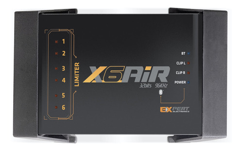 Novo Processador Crossover Expert X6 Air Connect Bluetooth