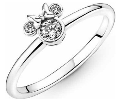 Anillo Mimi Mouse Mujer Plata Incluye Caja Disney Pandor