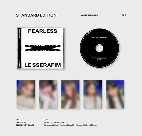 Fearless (standard Edition Cd) - Le Sserafim (cd) - Importad